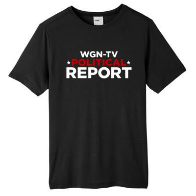 Stream Wgn Tv Political Report Tall Fusion ChromaSoft Performance T-Shirt