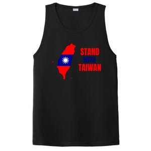 Stand With Taiwan Gift PosiCharge Competitor Tank