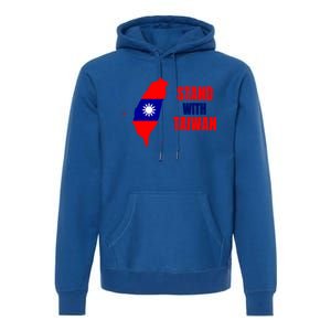 Stand With Taiwan Gift Premium Hoodie