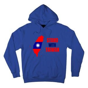 Stand With Taiwan Gift Tall Hoodie