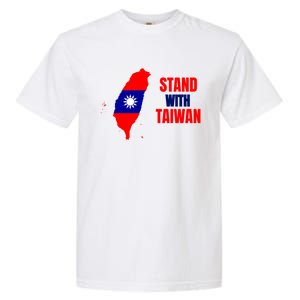 Stand With Taiwan Gift Garment-Dyed Heavyweight T-Shirt