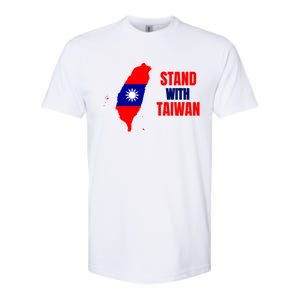 Stand With Taiwan Gift Softstyle CVC T-Shirt