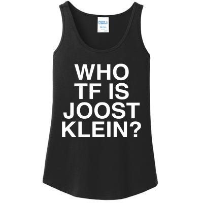 Semtipovedal Who Tf Is Joost Klein Teet Klein Ladies Essential Tank