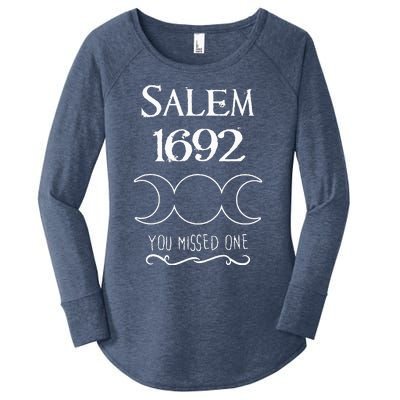 Salem Witch Trials 1692 You Missed One Funny Gift For Witchs Women's Perfect Tri Tunic Long Sleeve Shirt