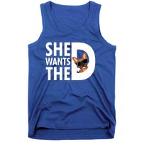 She Wants The D Dog Pug For Funny Joke Fans Meaningful Gift Tank Top