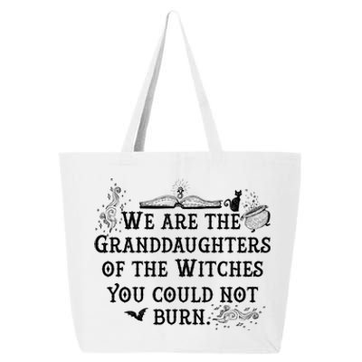 Salem Witch Trials Granddaughter Wiccan S Halloween Gift 25L Jumbo Tote