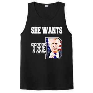 She Wants The D Donald Trump 2024 Gift PosiCharge Competitor Tank