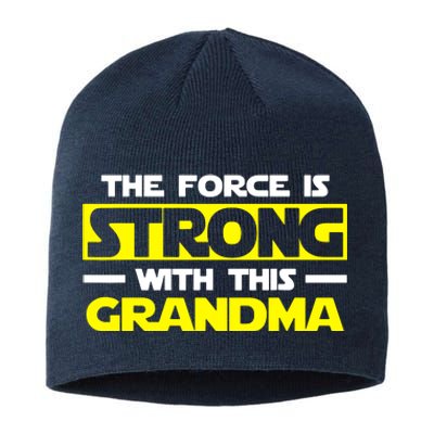 Strong With This My Grandma Sustainable Beanie