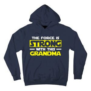 Strong With This My Grandma Tall Hoodie