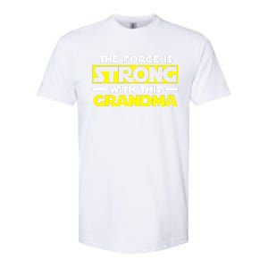 Strong With This My Grandma Softstyle CVC T-Shirt