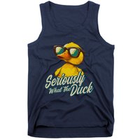 Seriously What The Duck Duck Lover Pun Tank Top