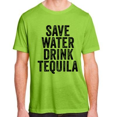 Save Water Tequila Funny Ing Alcohol Vintage Funny Gift Adult ChromaSoft Performance T-Shirt