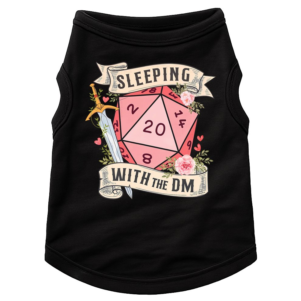 Sleeping With The DM Doggie Tank