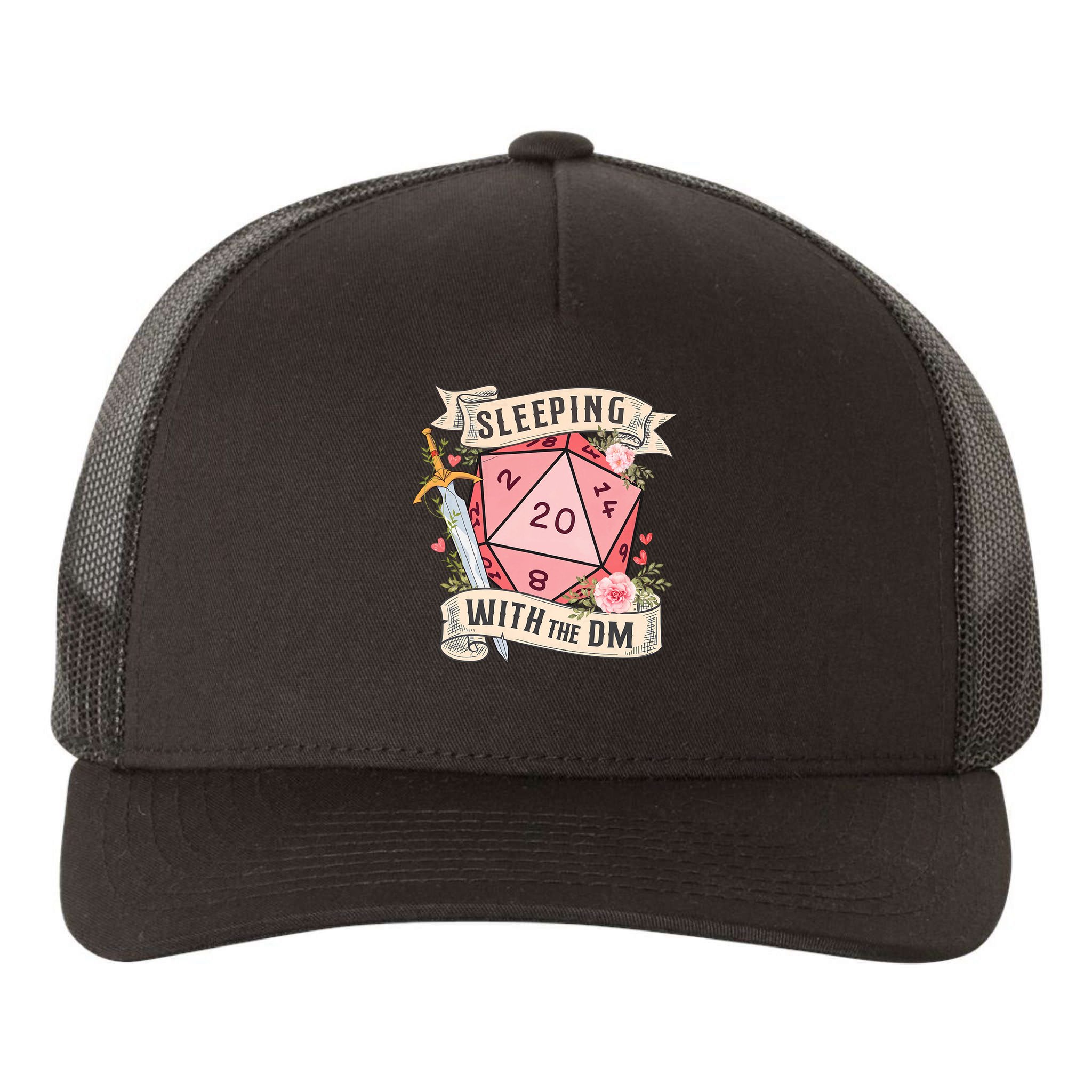 Sleeping With The DM Yupoong Adult 5-Panel Trucker Hat