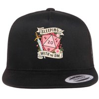 Sleeping With The DM Flat Bill Trucker Hat