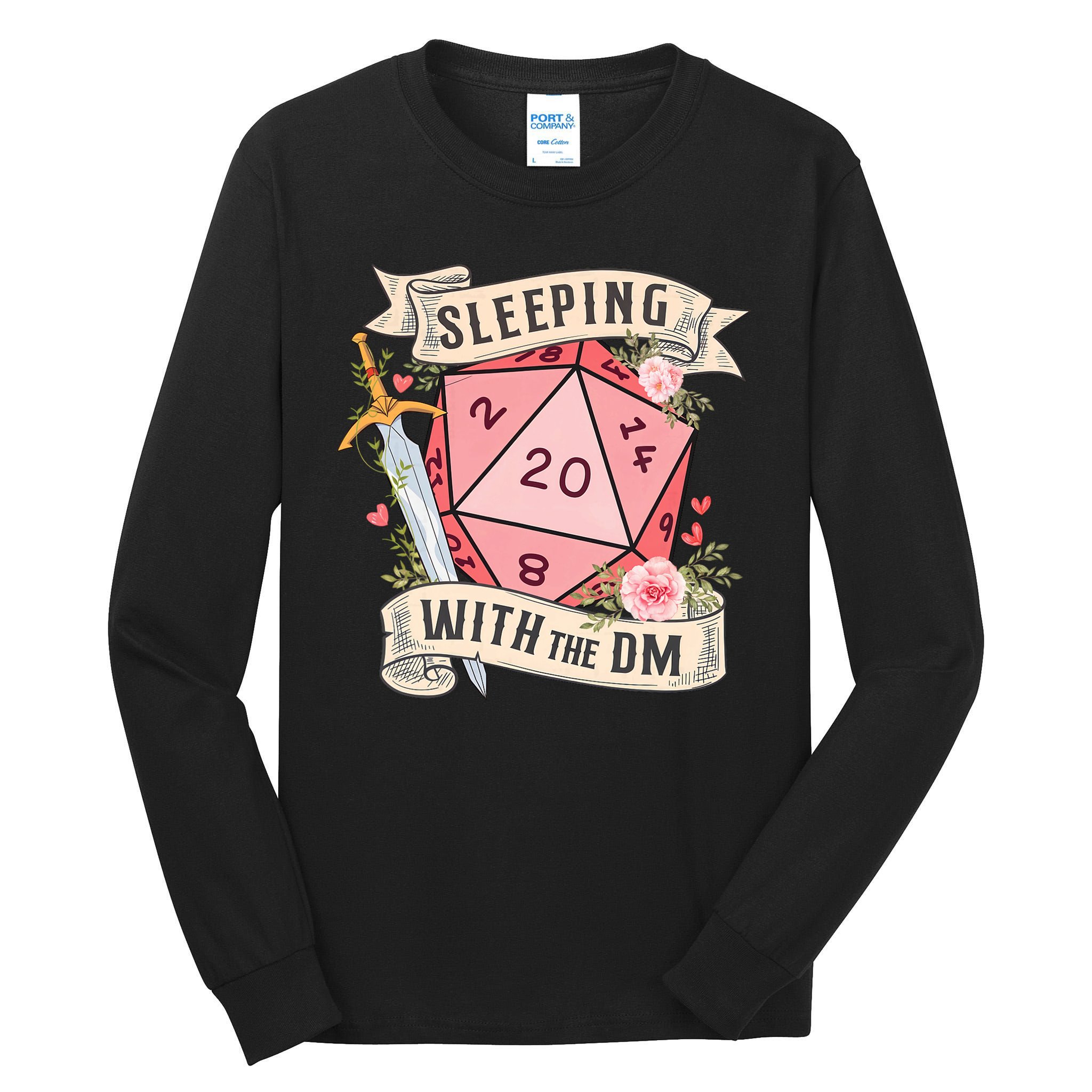Sleeping With The DM Tall Long Sleeve T-Shirt
