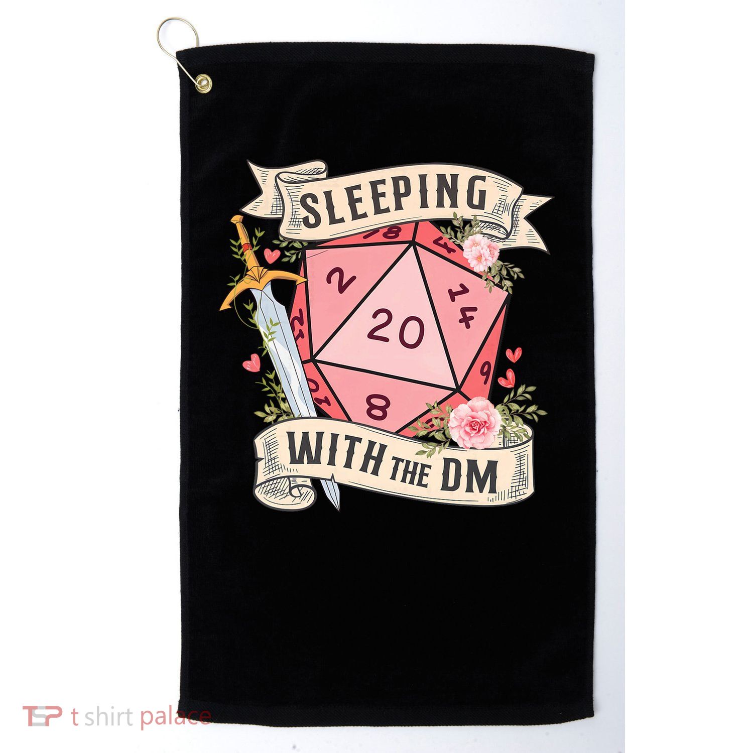 Sleeping With The DM Golf Towel
