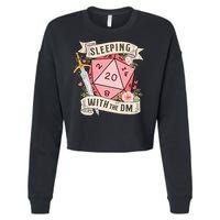 Sleeping With The DM Cropped Pullover Crew
