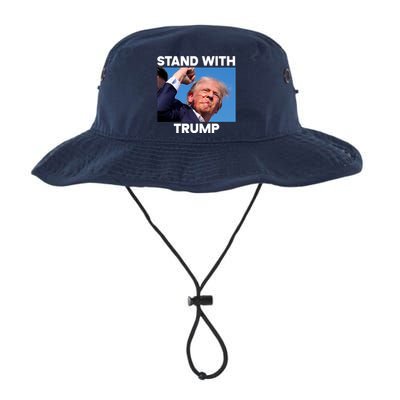 Stand With Trump Fight Gun Shot Fired Rally Shooting Legacy Cool Fit Booney Bucket Hat