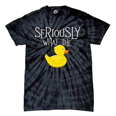 Seriously What The Duck Duck Lover Pun Tie-Dye T-Shirt