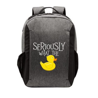 Seriously What The Duck Duck Lover Pun Vector Backpack
