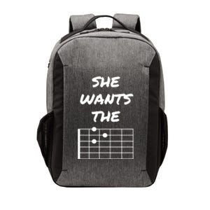 She Wants The D Guitarist Musician Gift Vector Backpack