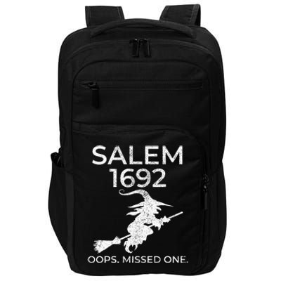 Salem Witch Trials 1692 Oops You Missed One Halloween Impact Tech Backpack