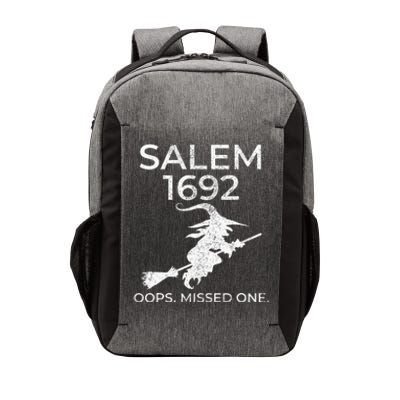 Salem Witch Trials 1692 Oops You Missed One Halloween Vector Backpack