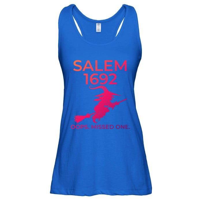 Salem Witch Trials 1692 Oops You Missed One Halloween Gift Ladies Essential Flowy Tank