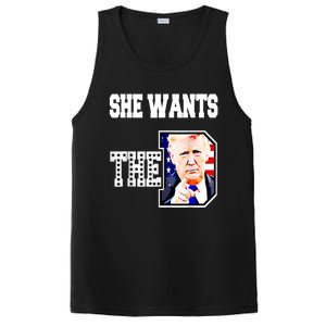 She Wants The D Donald Trump 2024 PosiCharge Competitor Tank