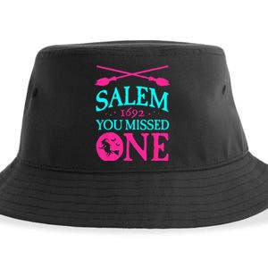 Salem Witch Trials 1692 You Missed One Witch Halloween Sustainable Bucket Hat