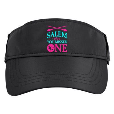 Salem Witch Trials 1692 You Missed One Witch Halloween Adult Drive Performance Visor