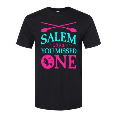 Salem Witch Trials 1692 You Missed One Witch Halloween Softstyle® CVC T-Shirt