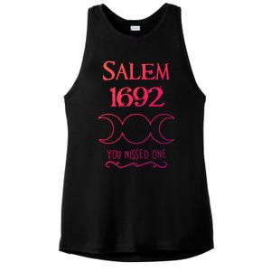 Salem Witch Trials 1692 You Missed One Funny Gift For Witchs Cool Gift Ladies PosiCharge Tri-Blend Wicking Tank