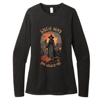 Salem Witch Trials 1692 You Missed One Funny Halloween Womens CVC Long Sleeve Shirt