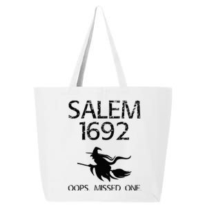 Salem Witch Trials Funny Oops Missed One Halloween Gift 25L Jumbo Tote