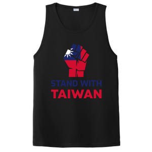 Stand With Taiwan Fist Gift PosiCharge Competitor Tank