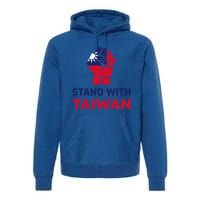 Stand With Taiwan Fist Gift Premium Hoodie