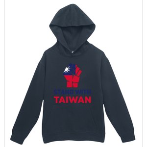 Stand With Taiwan Fist Gift Urban Pullover Hoodie