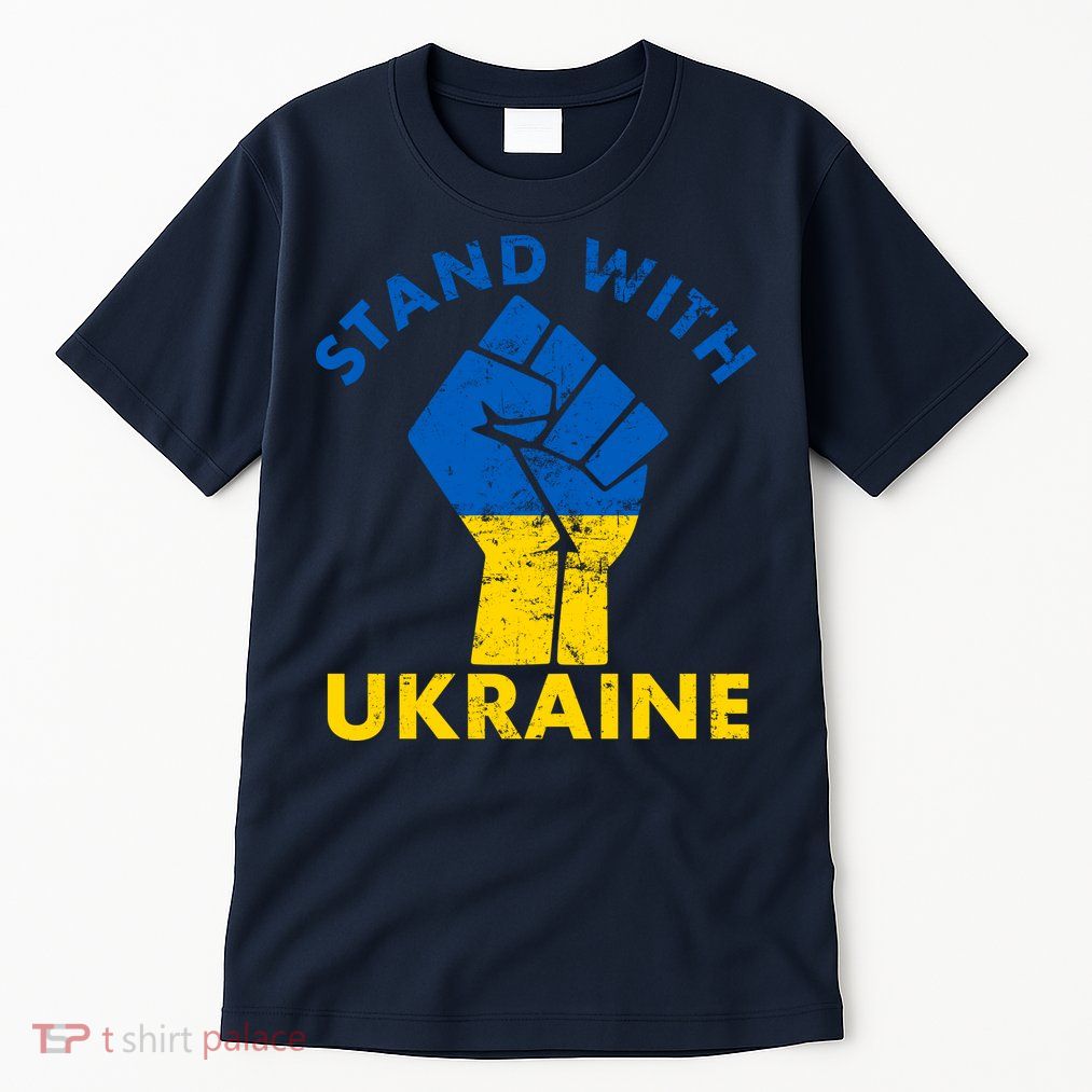 Stand With Ukraine Support Ukraine Free Ukraine Tall T-Shirt