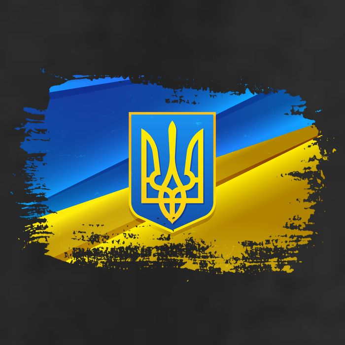 Stand With Ukraine Distressed Coat Of Arms Crest Flag Cool Comfort Performance Bucket Hat