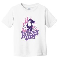 Strong Woman Up Flames Toddler T-Shirt
