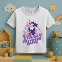 Strong Woman Up Flames Toddler T-Shirt