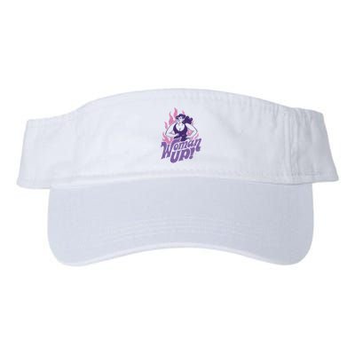 Strong Woman Up Flames Visor