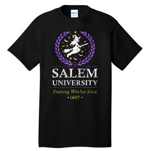 Salem Witch University Training Halloween Women Tall T-Shirt