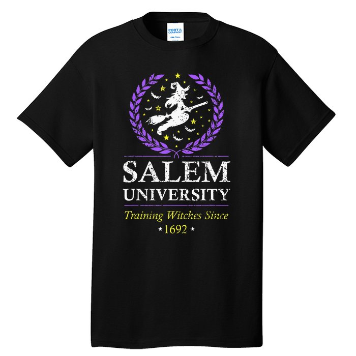 Salem Witch University Training Halloween Women Tall T-Shirt