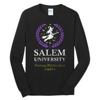 Salem Witch University Training Halloween Women Tall Long Sleeve T-Shirt