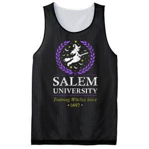 Salem Witch University Training Halloween Women Mesh Reversible Basketball Jersey Tank