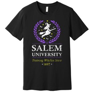 Salem Witch University Training Halloween Women Premium T-Shirt