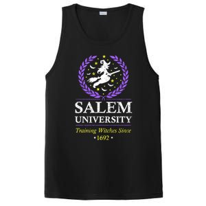 Salem Witch University Training Halloween Funny Gift PosiCharge Competitor Tank